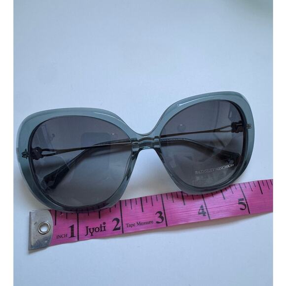 NEW Badgley Mischka Angelie blue butterfly sunglasses main image 8